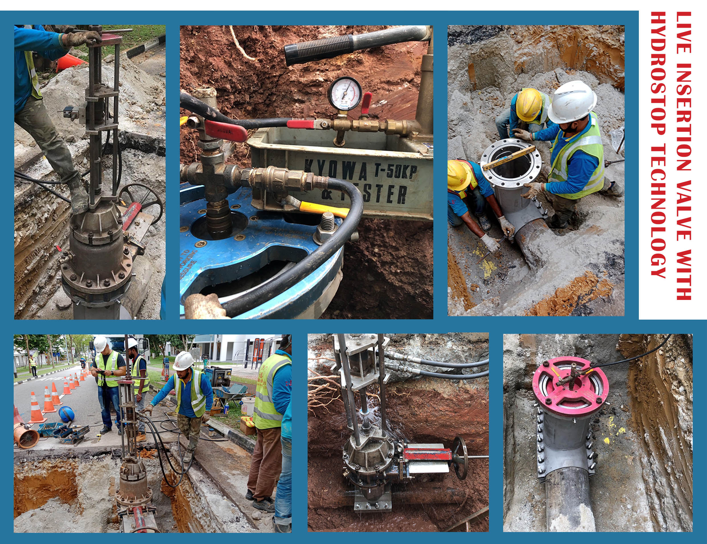 Live Insertion Valve with Hydrostap Technology