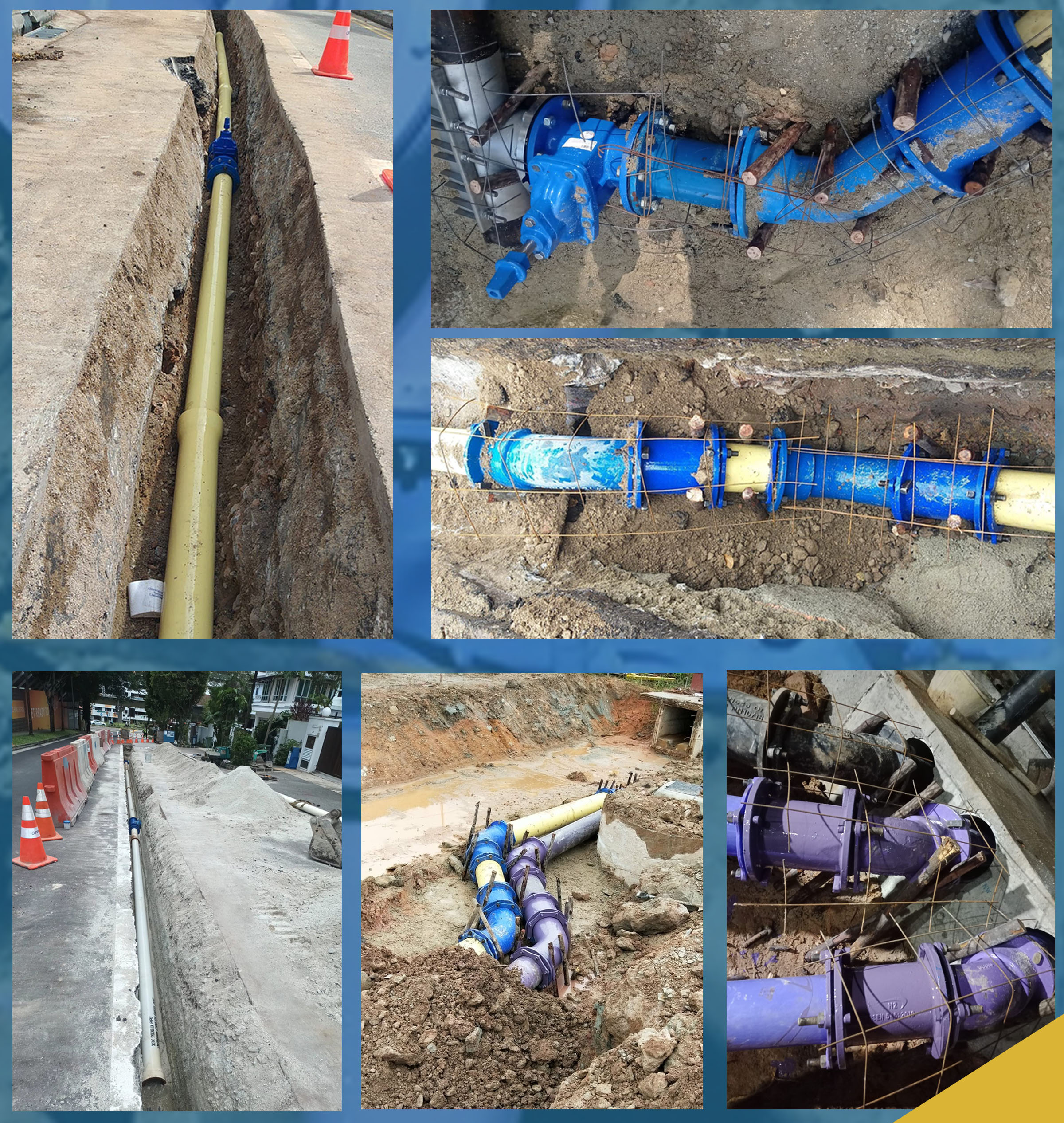 PUB Repair and Pipe Laying