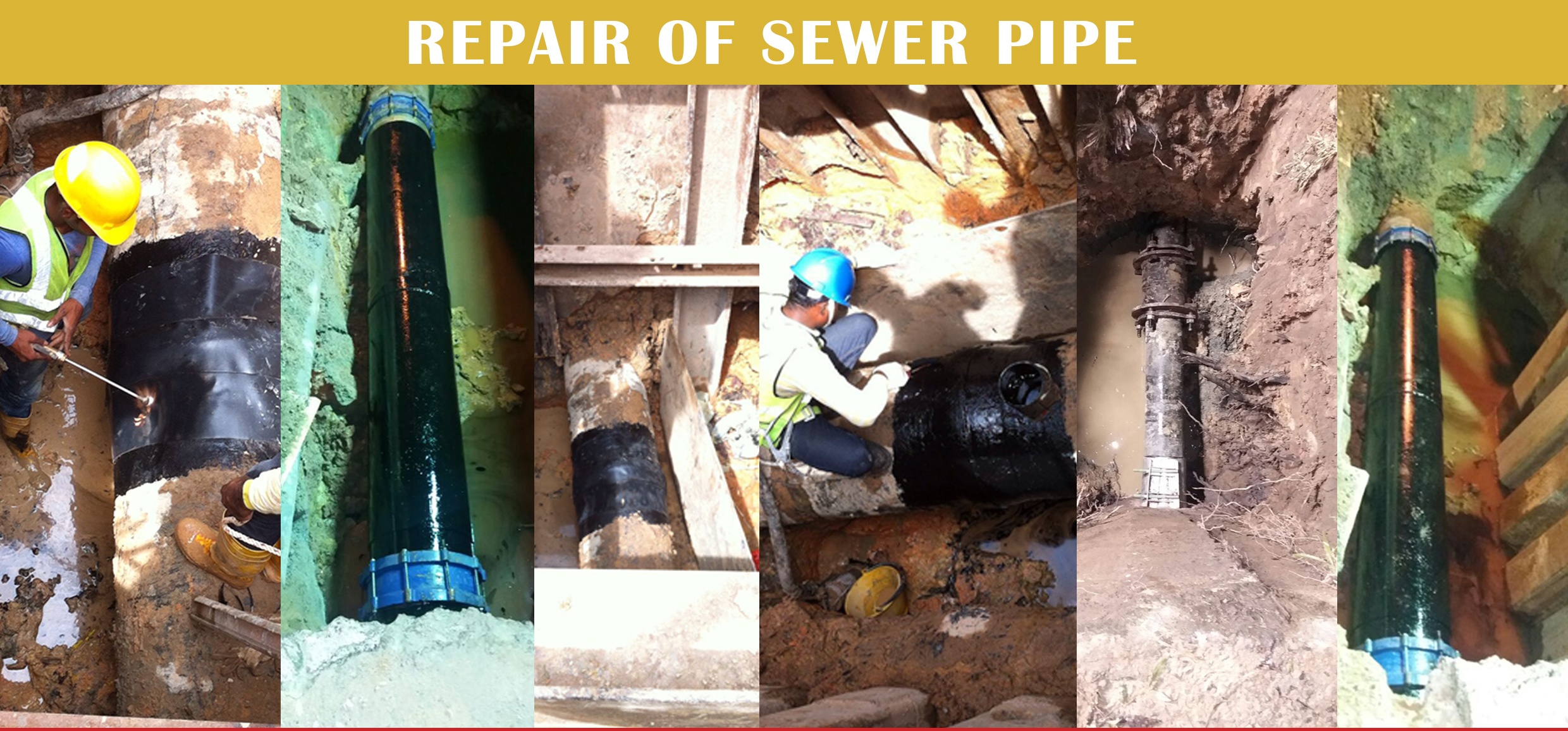 Repair Of Sewer Pipe